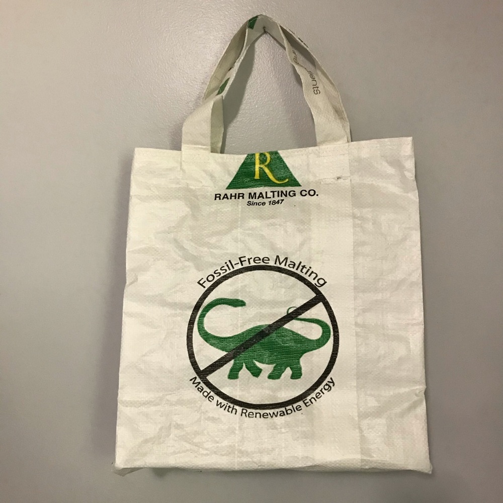 Upcycled Malt Bag Tote